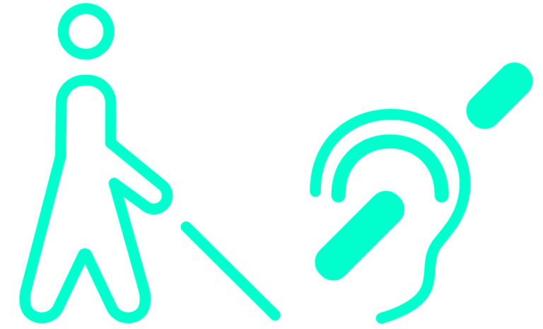 Accidents that cause deafblindness